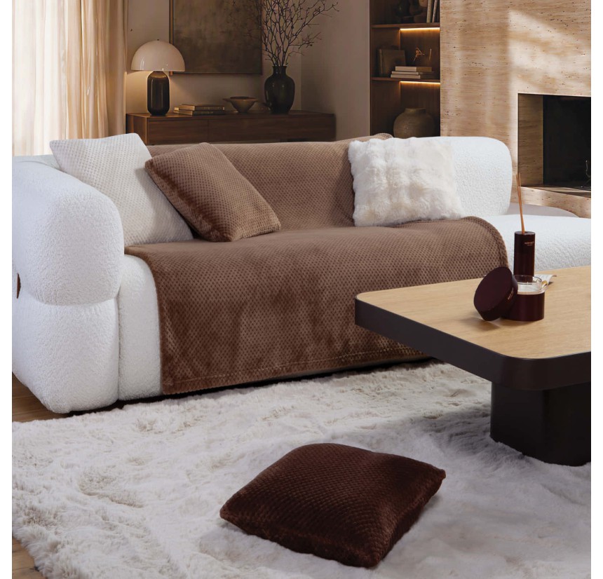 Ριχτάρι Διθέσιου Καναπέ 180x250 Nef-Nef Edinber Beige