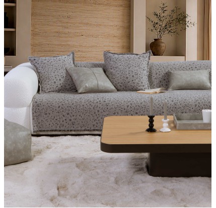 Ριχτάρι Διθέσιου Καναπέ 180x250 Nef-Nef Leopard Grey