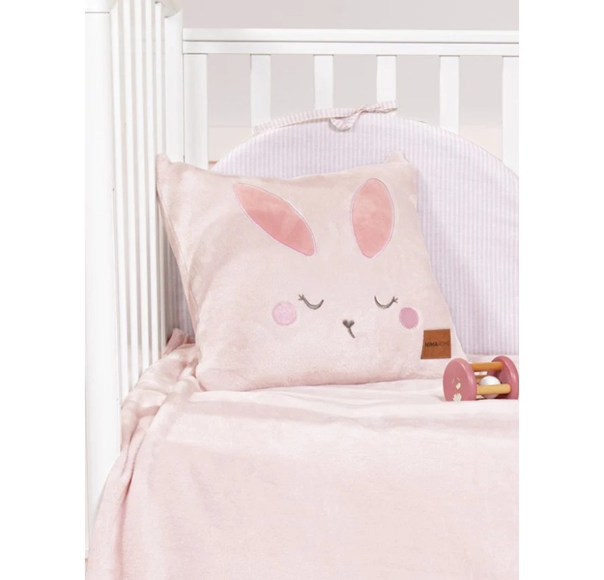 Διακοσμητικό Βελουτέ Μαξιλάρι Nima Home Bunny