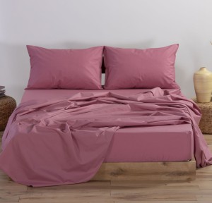 Σεντόνι Μονό με Λάστιχο 100x200+30 Nef-Nef Basic Beige