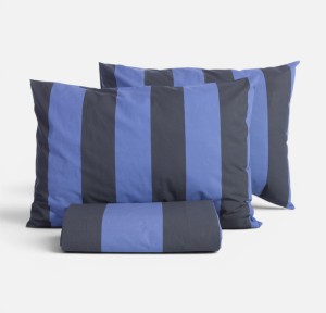 Παπλωματοθήκη Μονή (ΣΕΤ) Nef - Nef Casual Vertia Blue/Black