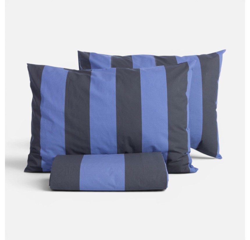 Παπλωματοθήκη Μονή (ΣΕΤ) Nef - Nef Casual Vertia Blue/Black
