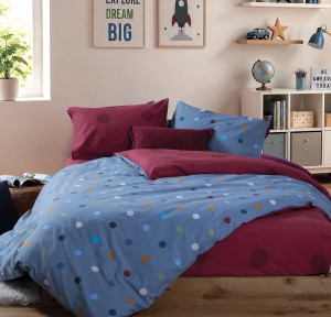 Παιδικά Σεντόνια Μονά (Σετ) Nef - Nef Dots Blue Παιδικά Σεντόνια Μονά (Σετ) Nef - Nef Dots Blue