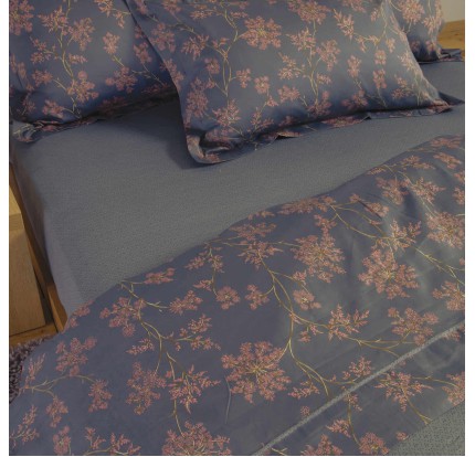 Σεντόνια Υπέρδιπλα (Σετ) Βαμβακοσατέν Nef - Nef Foxy Grey/Blue Σεντόνια Υπέρδιπλα (Σετ) Βαμβακοσατέν Nef - Nef Foxy Grey/Blue