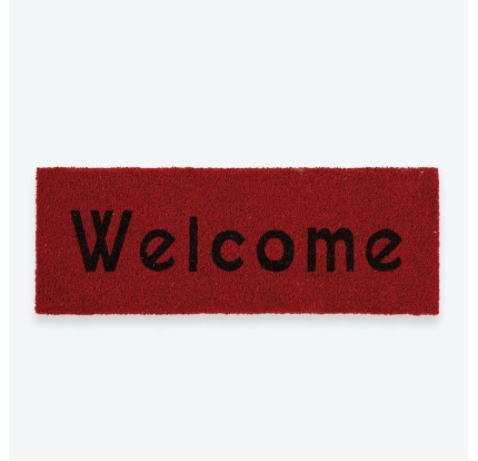 Χαλάκι Εισόδου 25x75 Nef-Nef Welcome Red