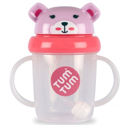 Ποτήρι Με Καλαμάκι 200ml Tumtum TT5005 Weany Betsy