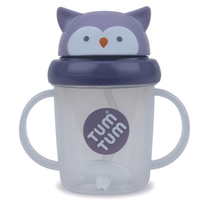 Ποτήρι Με Καλαμάκι 200ml Tumtum TT5018 Weany Olivia