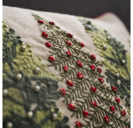 Χριστουγεννιάτικη Διακοσμητική Μαξιλαροθήκη (30x 45) Gofis Home Xmas 280