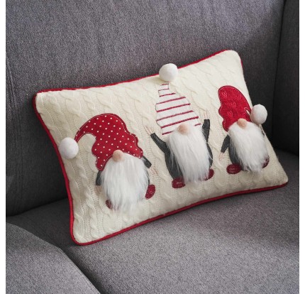 Χριστουγεννιάτικη Διακοσμητική Μαξιλαροθήκη (30x 45) Gofis Home Xmas 306