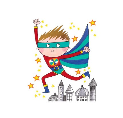 Ευχετήρια Κάρτα Rachel Ellen Desighn GMIN69 Super Man