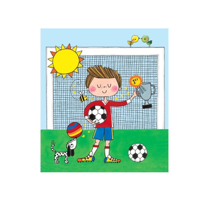 Ευχετήρια Κάρτα Rachel Ellen Desighn GMIN70 Blank Football Ευχετήρια Κάρτα Rachel Ellen Desighn GMIN70 Blank Football